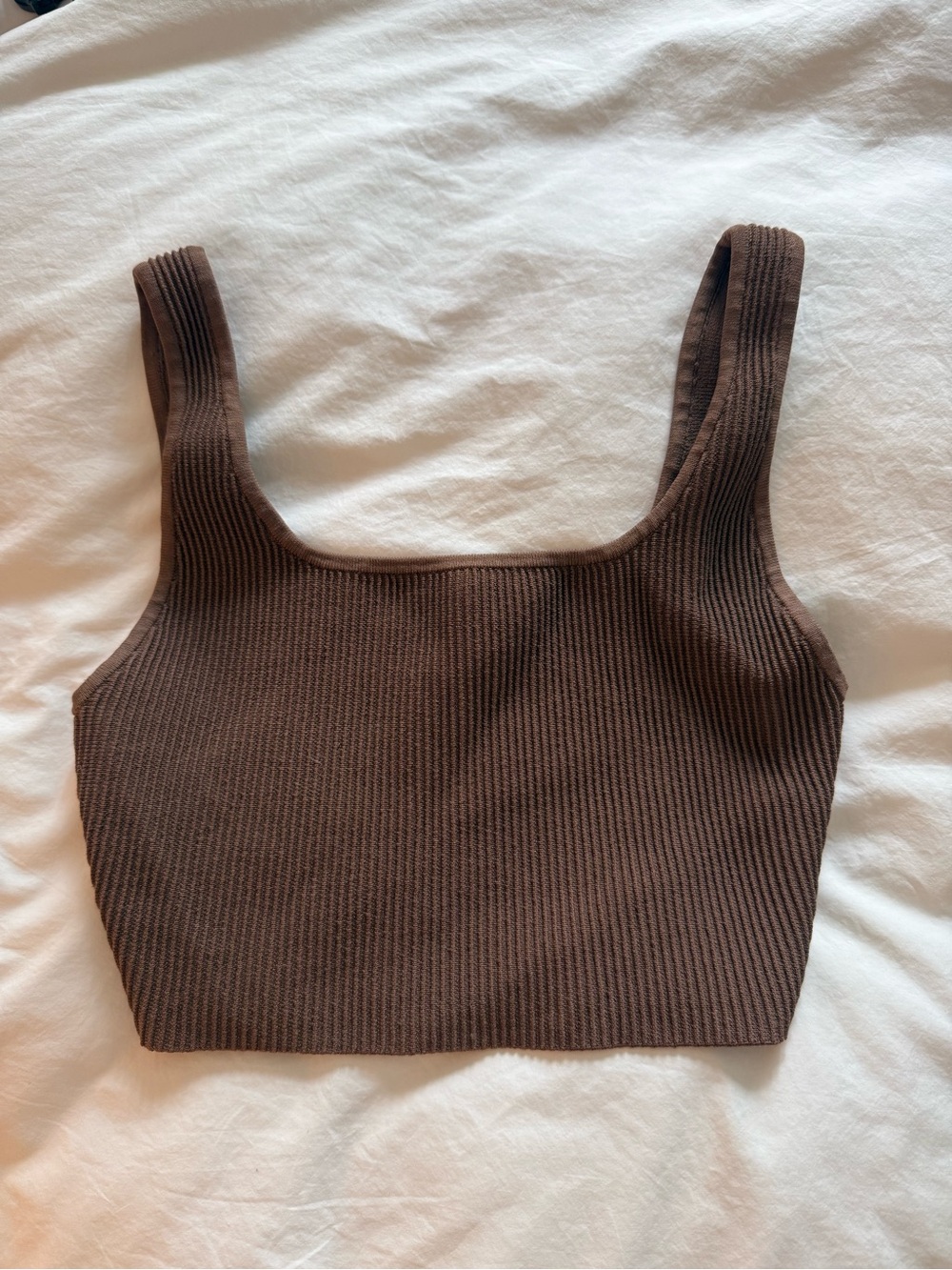 Babaton sculpt knit crop
